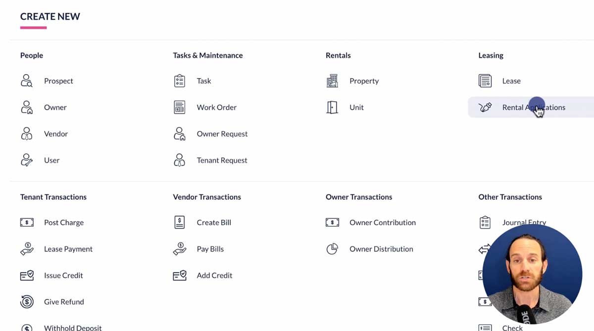 doorloop dashboard create new panel screenshot