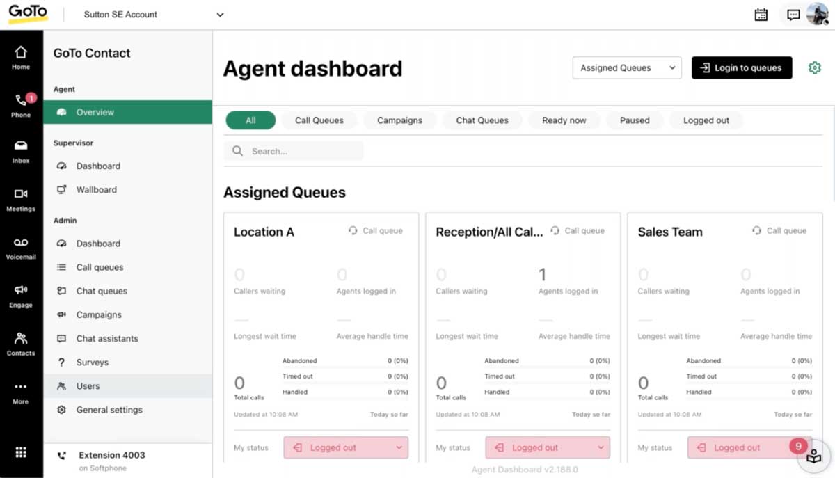 goto connect agent dashboard screenshot