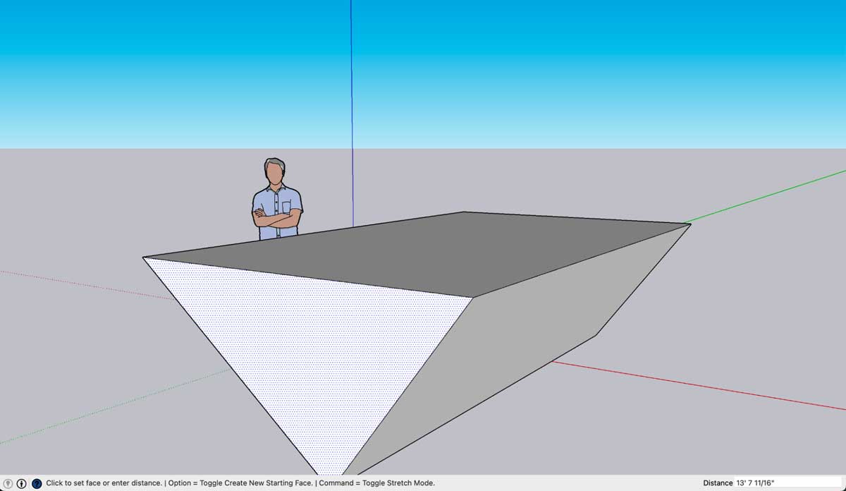 sketchup modeling tool  screenshot