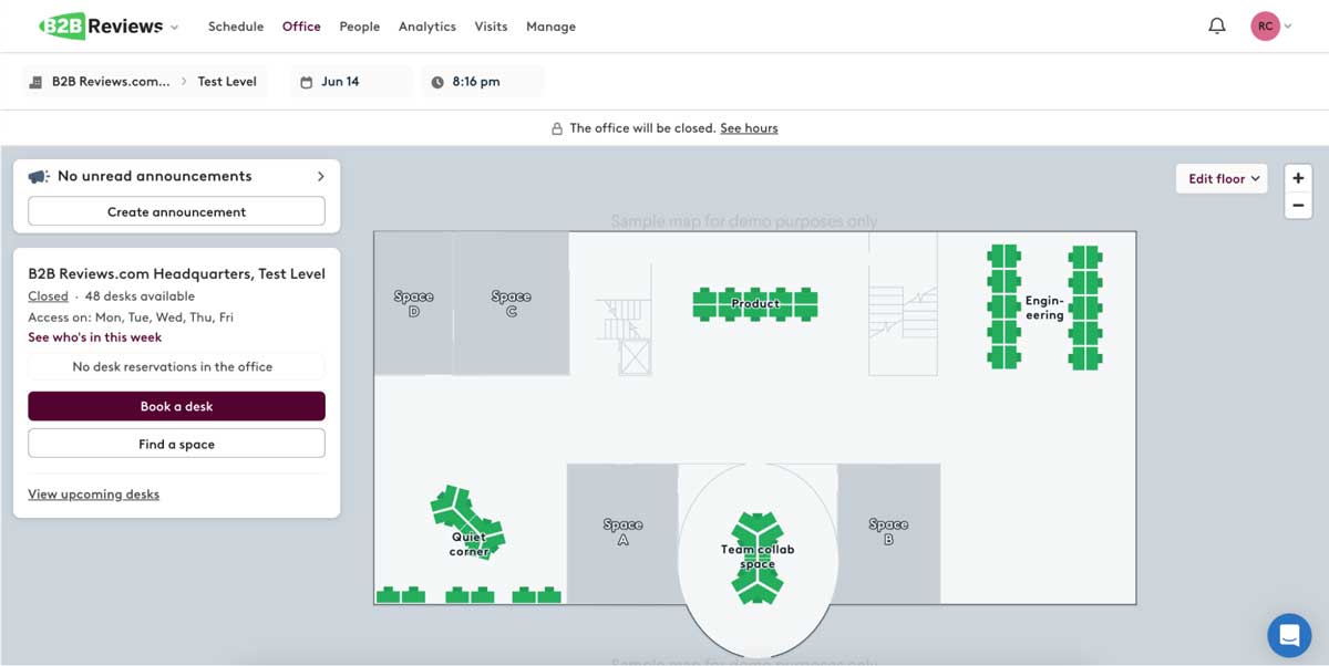 robin sample interactive map screenshot