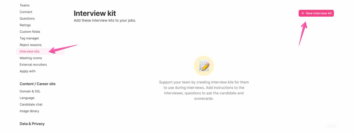 teamtailor candidate tracking screenshot