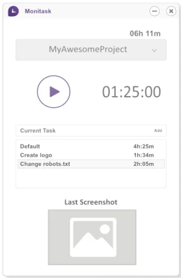 monitask app for time tracking