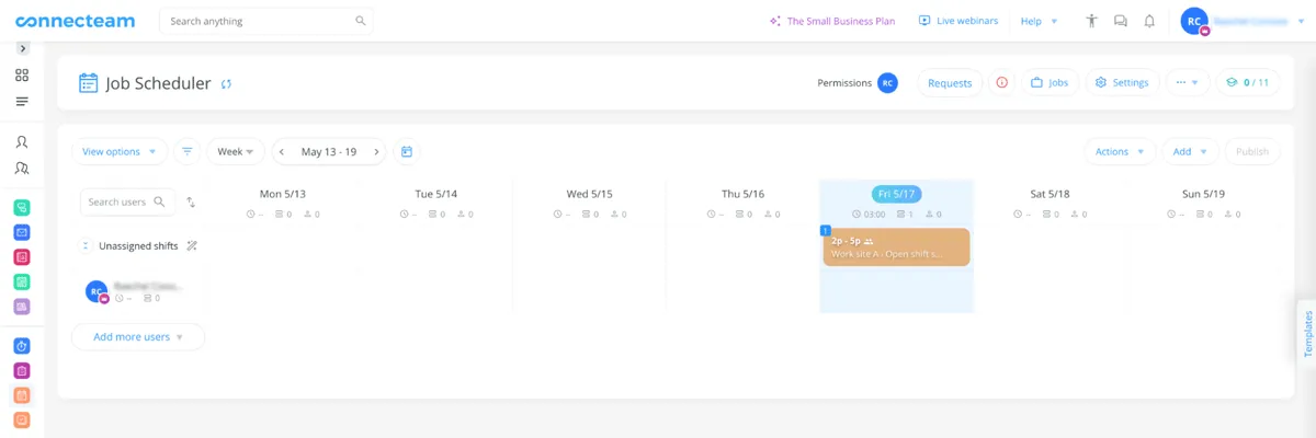 connecteam employee scheduling